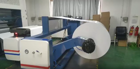 JTFM-1300全自動卷對卷立式覆膜機(jī)深圳開機(jī)
